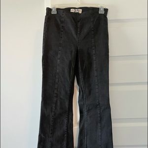 Free People Size 25 wide leg jeans